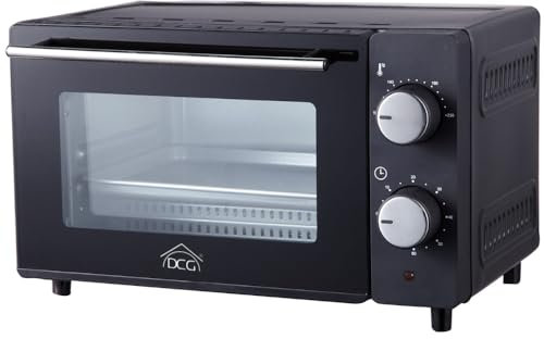 DCG MBN10. Multiforno 650W. 10 litri. Timer da 60 minuti con allarme. Termostato regolabile da 100° a 230°C. Spegnimento automatico. Dimensioni 25 x 36 x 22 cm