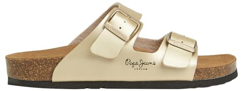 Pepe Jeans Sandalias Oban Claic Dorado