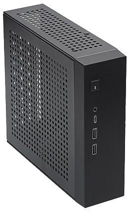 M09 HTPC Caso di Controllo Industriale Mini ITX Computer Case Con USB2.0 Piede Stand Comodo ed Efficiente ITX Caso del Computer Piccolo e Leggero HTPC Per Telaio Del Computer MINI-ITX Con Il Piede