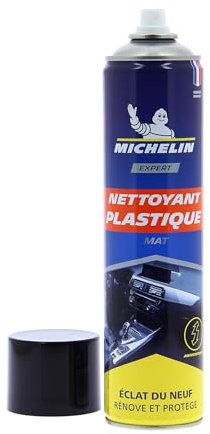 MICHELIN Expert 009499 Nettoyant Plastique Mat, Tableau de Bord Voiture, 600 ML