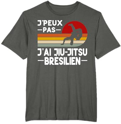 Je Peux Pas J'ai Jiu Jitsu Brésilien Humour Jiu Jitsu Coach T-Shirt