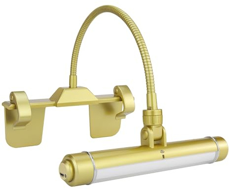 HONWELL Lampada per quadri a batteria LED con telecomando, braccio oscillante 360°, illuminazione a freccette ricaricabile senza fili, lampada per disegno con 3 modalità di illuminazione per l'arte