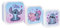 Disney Stitch Lunch Box, Plastic