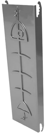 Flame Support pour Saumon – Cèdre, Planche de Barbecue | Planche de Gril à Saumon Durable avec Bois résistant à la Chaleur, Infuse Un goût Riche Pendant la Cuisson à la Flamme, idéal pour