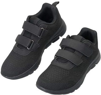 JOMIX Zapatillas de Deporte Hombre Running Depotivas sin Cordones Gimnasio Correr Carretera con Banda Ajustable Sneakers Ligeros Transpirables Fitness Gym Tenis Jogging