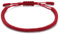 LUCKY BUDDHIST Handmade Bracelet + Buddhist Gift! Tibetan Good Luck String Armband. for Women, Men, Teens. Adjustable Size! Friendship Present. Handcrafted Rope Woven Chakra Wristband | Dark Red