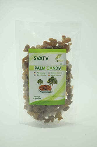 SVATV Palm Candy | Natural Sweetener Powder | Gluten Free - sweeteners | Refined Sugar Alternative | Substitute for Baking, | No Preservatives Added | No Artificial Flavors - 227g, 8 oz