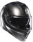 AGV Streetmodular ECE 22-06 Mono, Modular Helmet, Flip Up Motorcycle Helmet ECE 22-06 P/J With Sun Visor, Matt Asfalto Grey, L