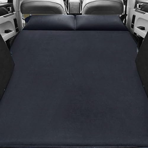 YoQIK Car Air Beds for Volvo XC40 XC60 XC90 XC70,Inflatable Back Seat Airbed Mattress Cushion Portable Thickened Outdoor Recreation Travel Camping Sleeping Gear with Pump,Black-b