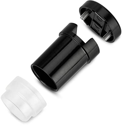 REV Fassung E14, Lampenfassung für Glühlampen bis 40W, 2 Stück, schwarz