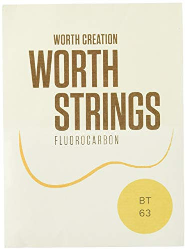 Worth Strings, Ukulelen-Saiten, Brown Fluoro-Carbon, für Tenor-Ukulele, Medium (0.0224-0.0260-0.0291-0.0244)