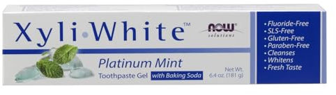 NOW Solutions Xyliwhite Platinum Mint Toothpaste w Baking Soda