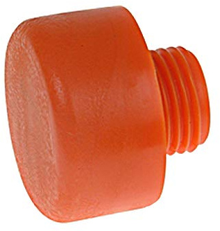 THOR 406PF 19mm Replacement Orange Plastic Hammer Face Screw In Head