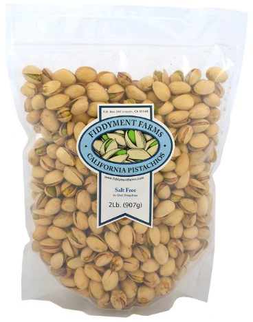 Fiddyment Farms 2lb Unsalted In-shell Pistachios