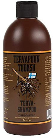 Teer Shampoo 500 ml direkt aus Finnland mit Kiefern-Teer - Tervashampoo - Natürliches Anti-Schuppenshampoo, für Juckende, Trockene Kopfhaut Teershampoo