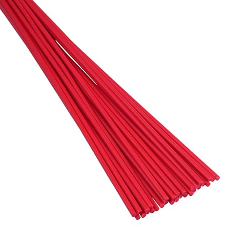 Polyvance Red High Density Polyethylene (HDPE) Plastic Welding Rods, 1/8 in. Diameter, 30 ft. for Canoes, Kayaks, Dirt Bike Fenders and Gas Tanks, Agrucultural Water Tanks, Radiator Overflow Tanks
