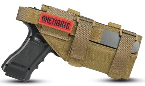 OneTigris 1000D Nylon Tactical Molle Pistol Hölster Bälteshölster för pistoler