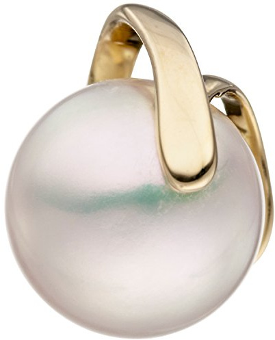 Jobo Damen-Anhänger aus 14 Karat 585 Gold mit Perle