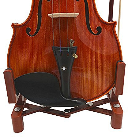 Like-It Musical Instrument Stand with Bow Holder for Violin Stand,Portable, Adjustable and Foldable