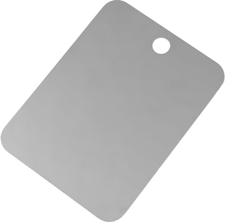 Coghlan's Shatterproof Stainless Steel Camping Mirror 3.25” x 4.25 – Durable, Compact, Lightweight & Rust-Resistant Mirror for Backpacking, Hiking, and Survival Gear, Ideal for Camping and Travel