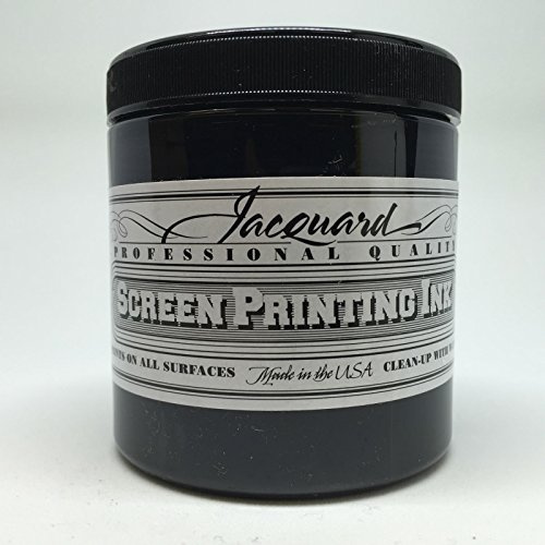 Tinta al agua para serigrafía, 226,7 g, color negro, de Jacquard