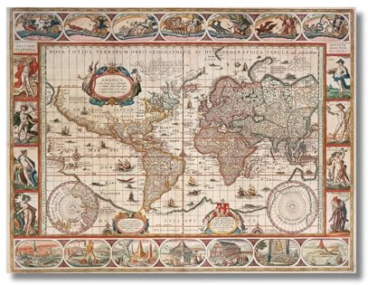 Ravensburger - Puzzle Mappamondo 1650 | Puzzle 2000 Pezzi | Rompicapo Adulti E Bambini dai 14 Anni in su | Regalo per Bambini E Adulti | Misure 98x75cm