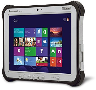 Panasonic Toughpad FZ-G1 Mk2 10.1 inch Tablet PC Core i5 (4310U) 2.0GHz 4GB 128GB SSD WLAN BT Windows 8.1 Pro 5MP Camera 4G GPS Black
