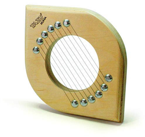 TAZU' IL TAGLIA ZUCCHINE, Artigianale, Made in Italy Slicer, Utensile Manuale da Cucina Tagliazucchine, Mandolina Affettaverdure Taglio Fette. Multistrato di Betulla, Alluminio e Acciaio Inossidabile.