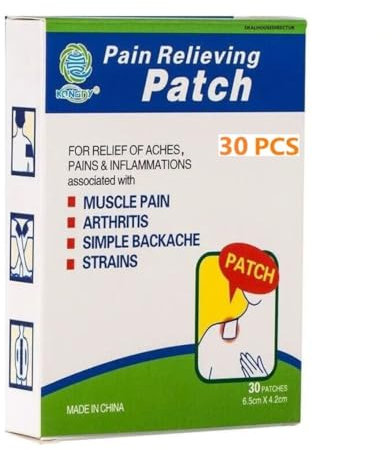 30 Pain Relief Patch Extra Strong Pain Relieving Patches Back Muscle Neck New UK