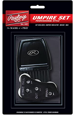 RAWLINGS Field Equipment Count Indicators & Umpire Sets, Set di indicatori di conteggio delle Attrezzature da Baseball Unisex-Adulto, Multicolore, Taglia Unica