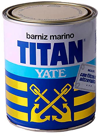BARNIZ BRILLANTE INCOLORO YATE 750ml TITAN 045000734