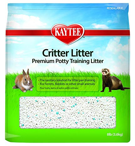 Kaytee Premium Potty Training Critter Litter for Pet Ferrets, Rabbits & Other Small Animals, 8 lb