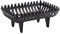 Fire Vida -Gusseiserner Feuerrost, Metall,Schwarz, 18.0x40.0x25.0
