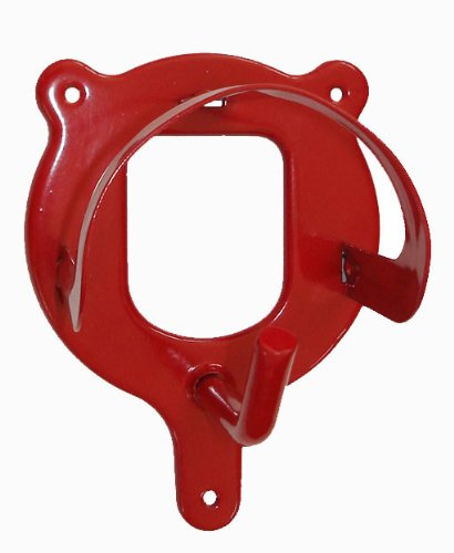 Trensenhalter, Metall, rot