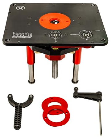 JessEm 02120 Mast-R-Lift II Universal Router Lift with Built in Locking System