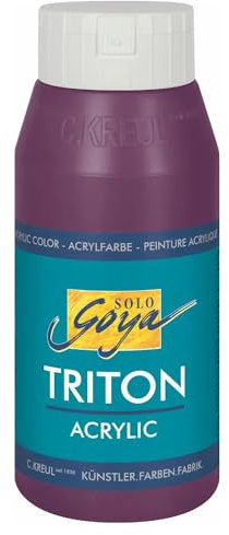 Solo Goya TRITON Acrylfarbe 750ml Aubergine [Spielzeug]