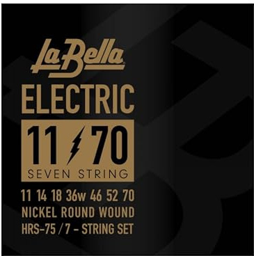 La Bella HRS-75, 7-string Saiten, 011/052+070