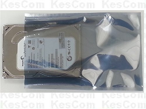 KesCom® 100x Antistatik ESD Abschirmbeutel 150 x 220mm Ideal für 3,5 8,9cm Festplatten Aber auch für empfindliche Elektronikteile wie PCI Steckkarten geeignet, Größe 150 x 220 mm