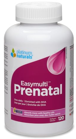 Platinum Naturals Prenatal Easymulti 120 Softgels