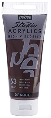 Acrylic Opaque Paint - Red Earth - 100 ml