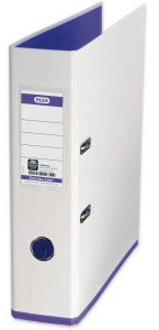 Elba Ordner myColour A4 PP-Folie kaschiert 80mm weiß/violett
