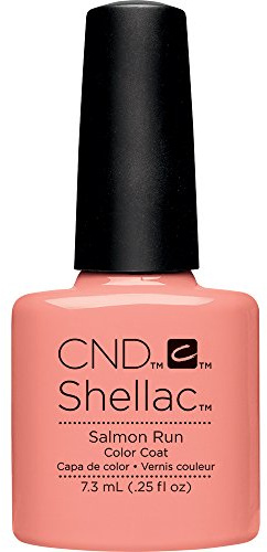 CND Shellac - Salmon Run 7.3ml/0.25 fl oz