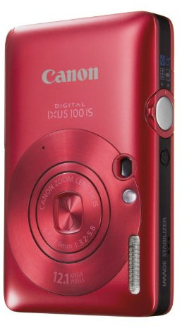 Canon IXUS100IS Appareil photo compact numérique 12,1 Mpix Zoom Optique 3x Ecran LCD 2,5 Rouge