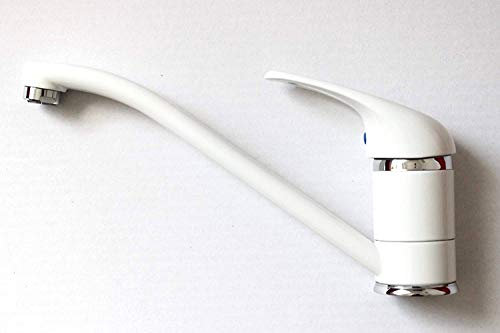 NIEDERDRUCK Küche Spüle Spültischarmatur weiß