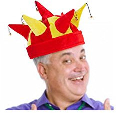 Desconocido Generic – Cappello da giullare con campane bandiera della Spagna