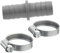 Schläfer 672211 | Verbindungsstück, Schlauchverbinder für Wasch und Spülmaschinen-Ablaufschläuche D.19 mm - (3/4) mit Schlauchschellen Ablaufschlauch Waschmaschine, Schlauchverbind für 3/4-Schlauch