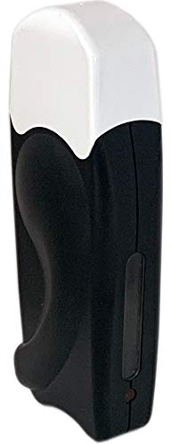 EpilWax Riscaldamento Cera per 100 ml Roll-On - Dispositivo Scaldacera per Cartucce di Ricarica (Singolo, Nero)