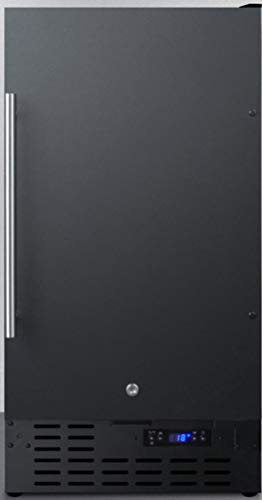 Summit 18â Freezer, Built-inBlack- SCFF1842