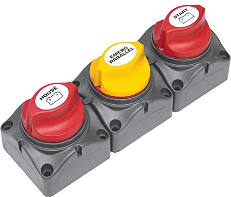 BEP Marine BEP Battery Distribution Cluster f/Single Engine w/Two Dedicated Battery Banks - Horizontal Mounting
