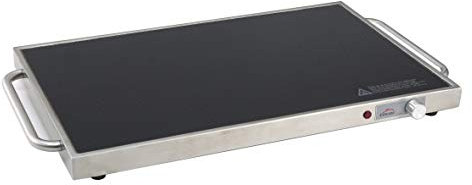 LACOR 69145 - Placa Calentamiento Eléctrica Vitroceramicaica 230W 55 x 35 cm